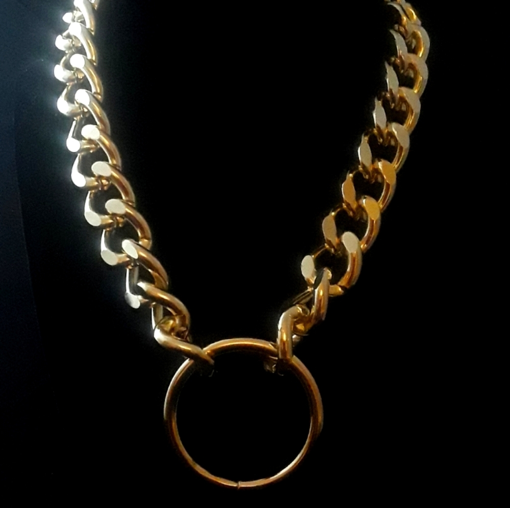 CHUNKY CHAIN PUNK FASHION NECKLACES